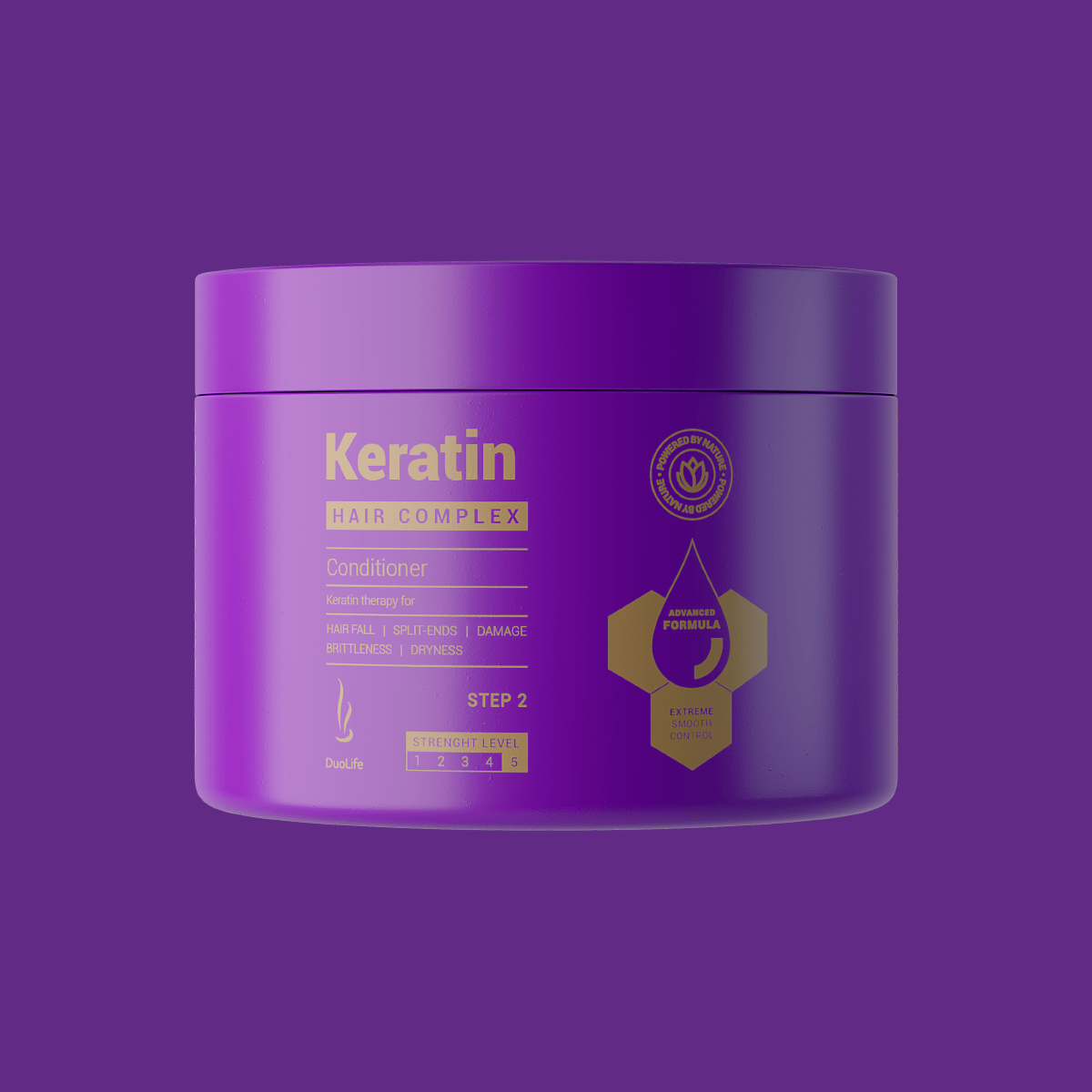 Keratin hair complex tekutý na rast vlasov a zastavenie vypadávania vlasov
