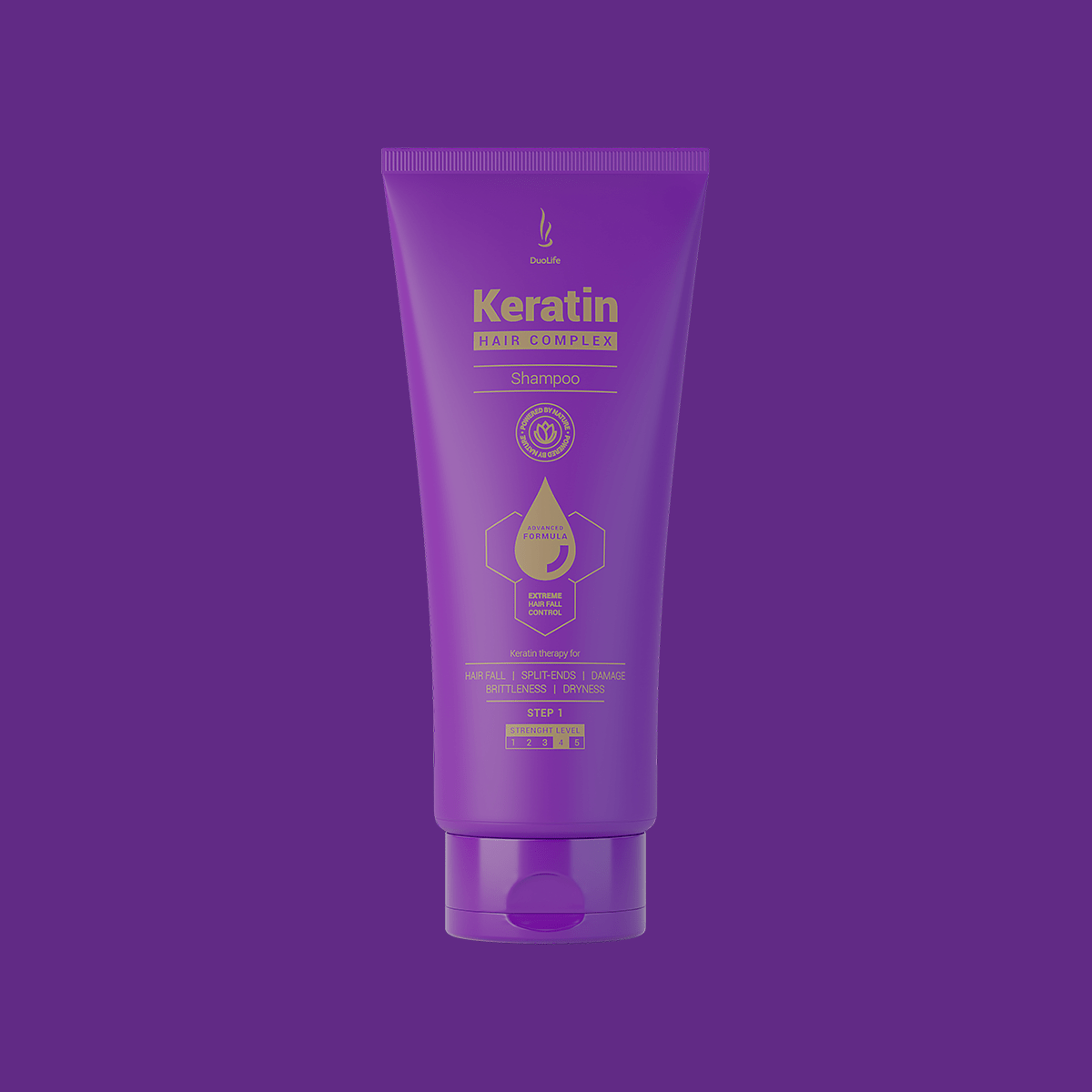 Keratin hair complex tekutý na rast vlasov a zastavenie vypadávania vlasov