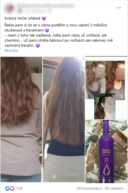 Recenzia na DuoLife Keratin Hair Complex Bohdanka